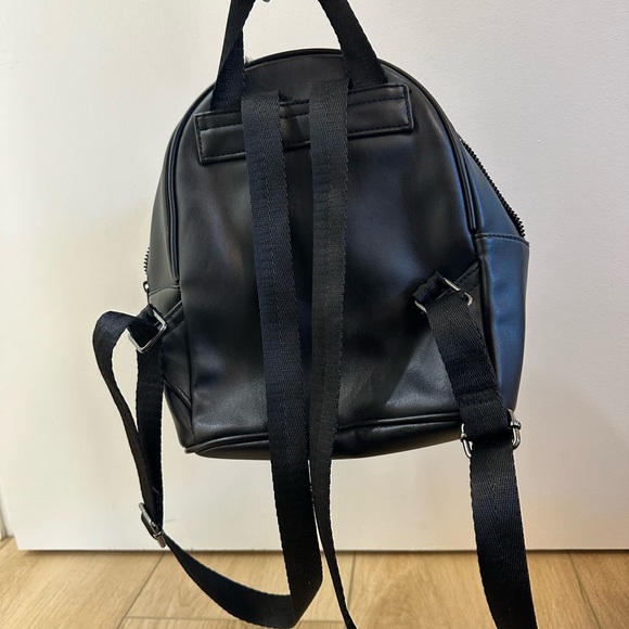 Chic Black Mini Backpack - Picture 2 of 4